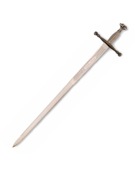 Rustiek Carlos V-zwaard, vuistribben