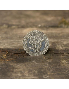 Set 200 monedas medievales León plateadas 2