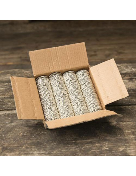 Set mit 200 versilberten mittelalterlichen Löwenmünzen