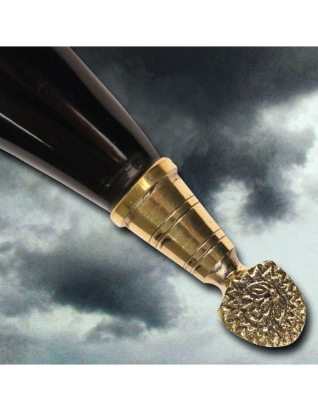 Vikingehorn uden hul, 38 cm.