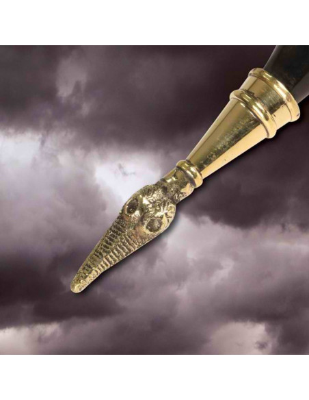 Vikingehorn uden hul, 36 cm.