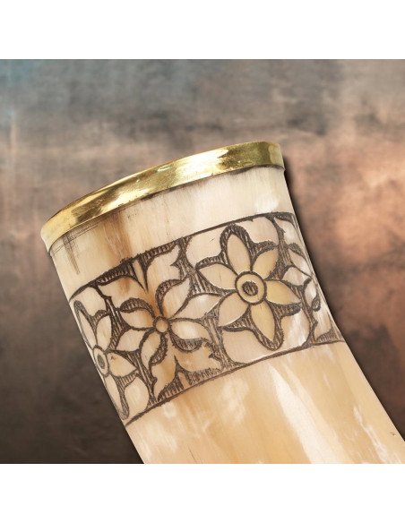 Frejas vikingehorn, 33 cm.