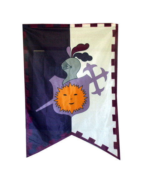 Estandarte medieval armadura (150x100 cms.)
