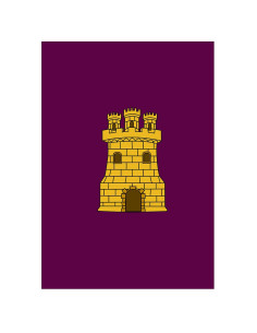 Estandarte Medieval Castillo para exteriores (100x70 cms.)