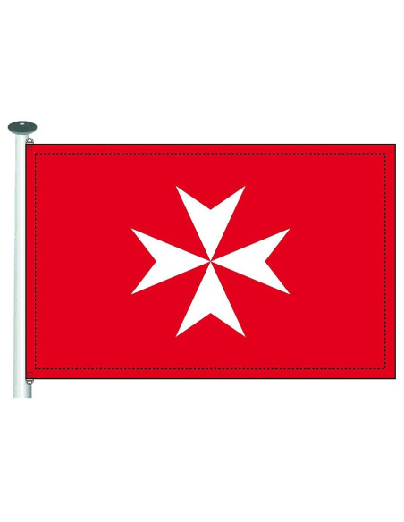 Templarflag Maltas orden