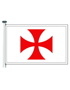 Templar Cross Paté Flag