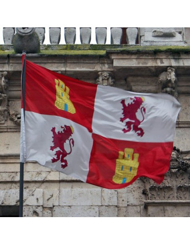 Kastilien-León-Flagge (für den Außenbereich)