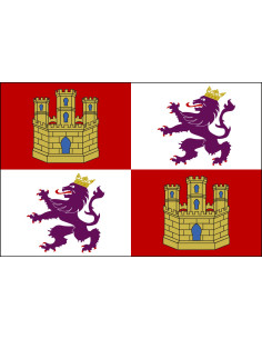 Castilien og Leóns flag (til udendørs)