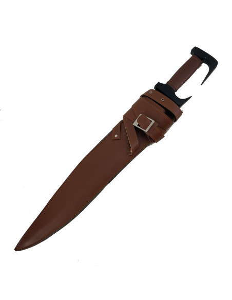 Spartanisches Schwert mit Scheide und Gürtel