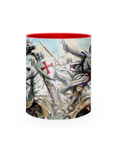 Taza de Cerámica lucha Caballeros Templarios 2