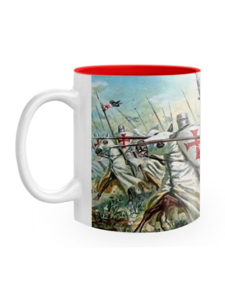 Taza de Cerámica lucha Caballeros Templarios