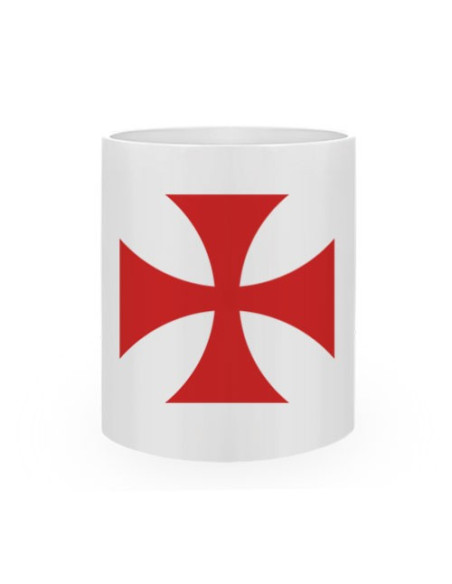 Taza de Cerámica Cruz Templaria