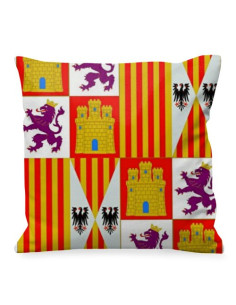 Middeleeuws kussen Castilla y León Shield