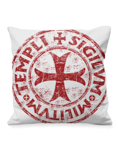 Cojín medieval Cruz-Escudo Templarios
