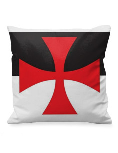 Mittelalterliches Kissen Templerkreuz Paté