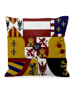 Middelalderpude Shield of the Bourbons