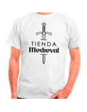 Hvid T-shirt fra Medieval-Shop