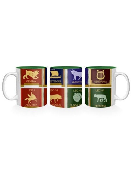 Taza Cerámica Legiones Romanas
