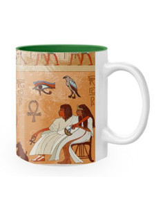 Taza Cerámica faraones y Dioses egipcios 2