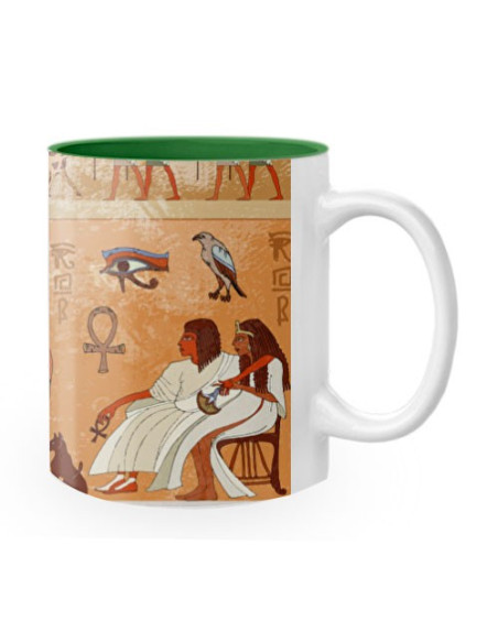 Taza Cerámica faraones y Dioses egipcios