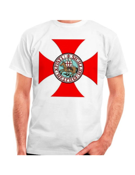 Templar Cross T-shirt met Tempeliers