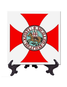 Tile Cross Pate og Knights Templar