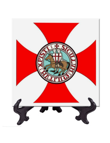 Tile Cross Pate og Knights Templar