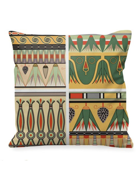 Kussen met Egyptische decoratie