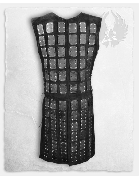 Brigantina Osric de cuero negro Brigantina Osric de cuero negro