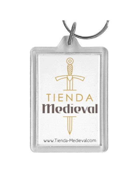 Llavero de metacrilato Tienda-Medieval