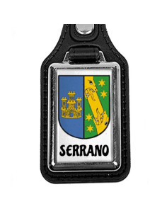 Llavero metálico personalizado con 1 Apellido