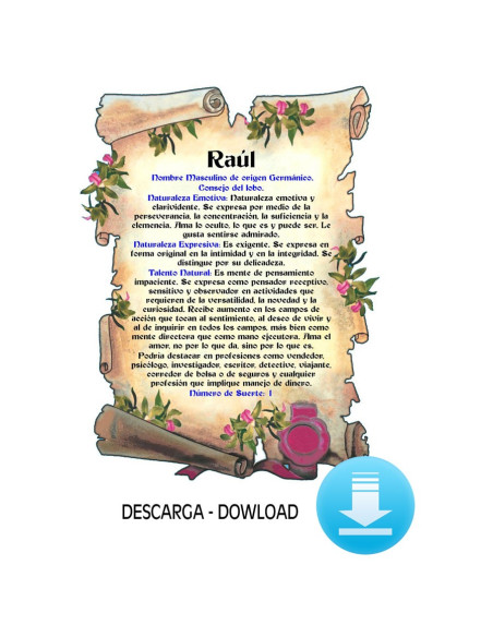 Virtual Scroll med 1 navn