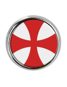 Pin metálico Cruz Caballeros Templarios