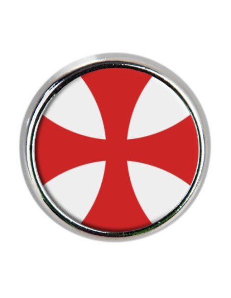 Metalstift Cross Knights Templar
