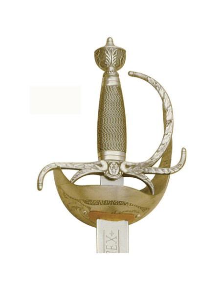 Carlos III. Goldenes Schwert mit Gravuren