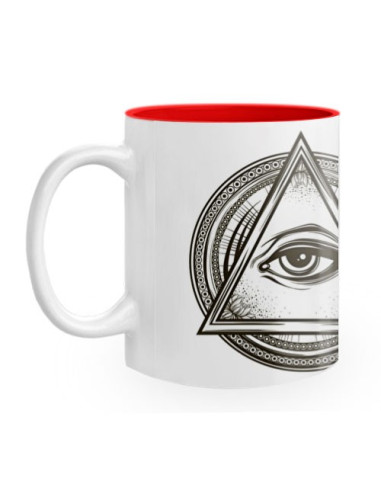 Taza Cerámica Símbolos Masónicos