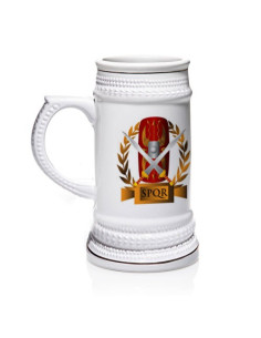 TAZA BLANCA ROMA - Comprar en brondolas