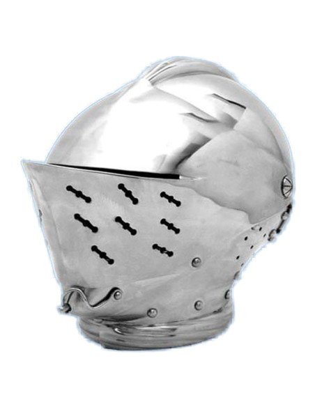 Casco Medieval Tudor Cerrado, años 1522-1523
