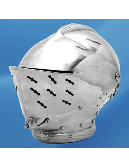 Casco Medieval Tudor Cerrado, años 1522-1523