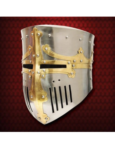 Mittelalterlicher Helm aus Kastilien, 13. Jahrhundert