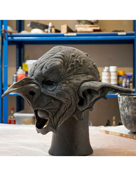 Unbemalte Koboldmaske (59-61 cm)