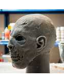 Zombie-Menschenkopfmaske (57-59 cm.)