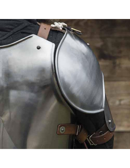 Paar mittelalterliche Schulterpolster für Soldaten