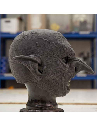 Unbemalte bösartige Goblin-Maske (57–59 cm).
