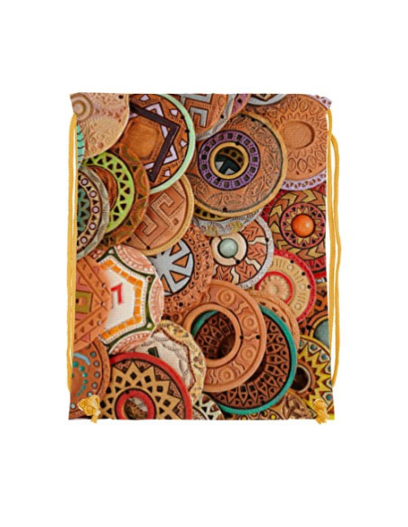 Mochila de cuerdas Runas Celtas (34x42 cms.)