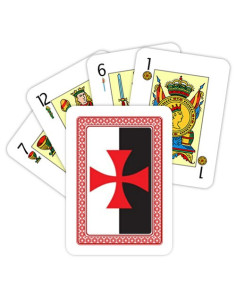 Baraja de Cartas Española de los Templarios