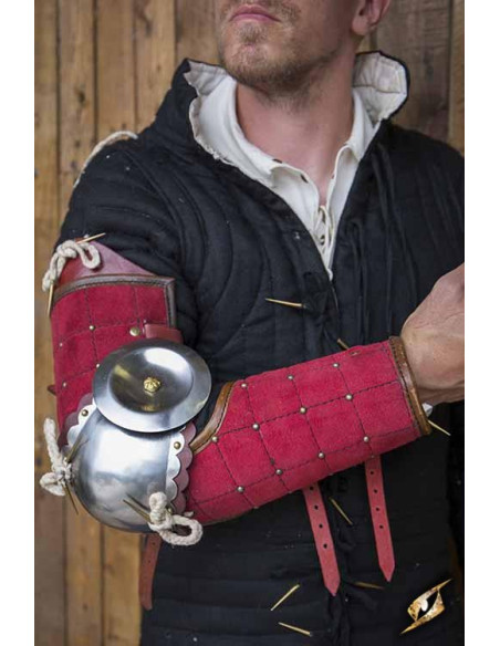 Protección completa de brazo de Paladín, rojo Protección completa de brazo de Paladín, rojo