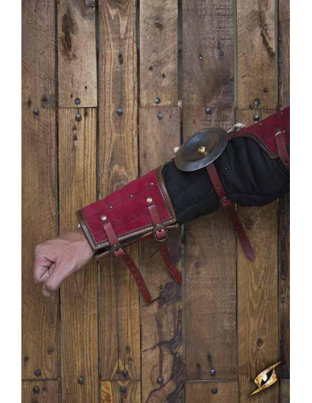 Paladin fuldarmbeskyttelse, rød