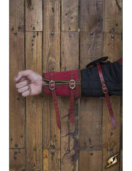 Protección completa de brazo de Paladín, rojo Protección completa de brazo de Paladín, rojo