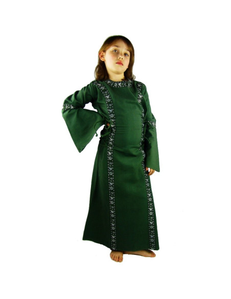 Vestido medieval para niñas